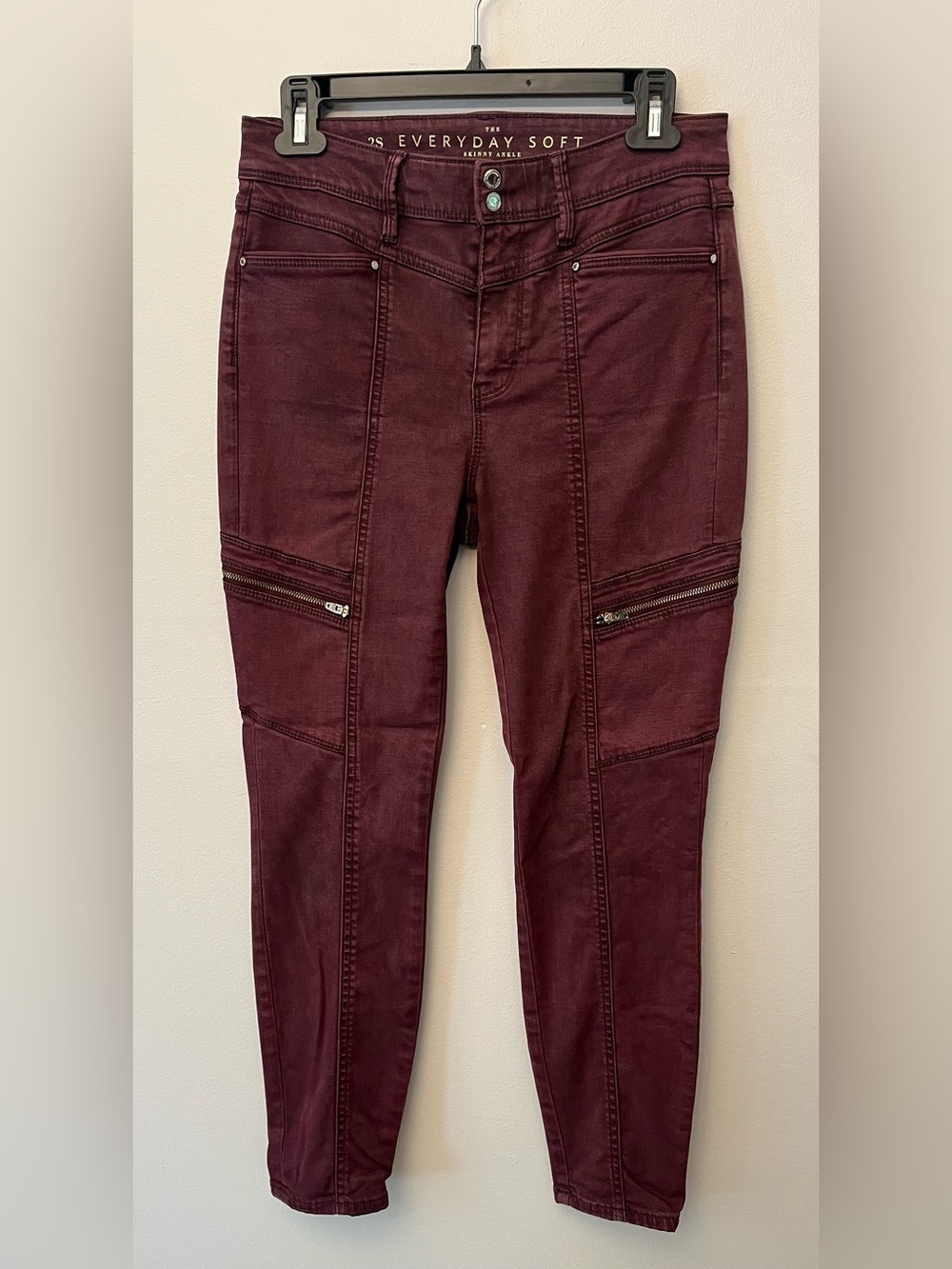 WHBM Everyday Soft High Rise Skinny Ankle Jeans Size 2S Short